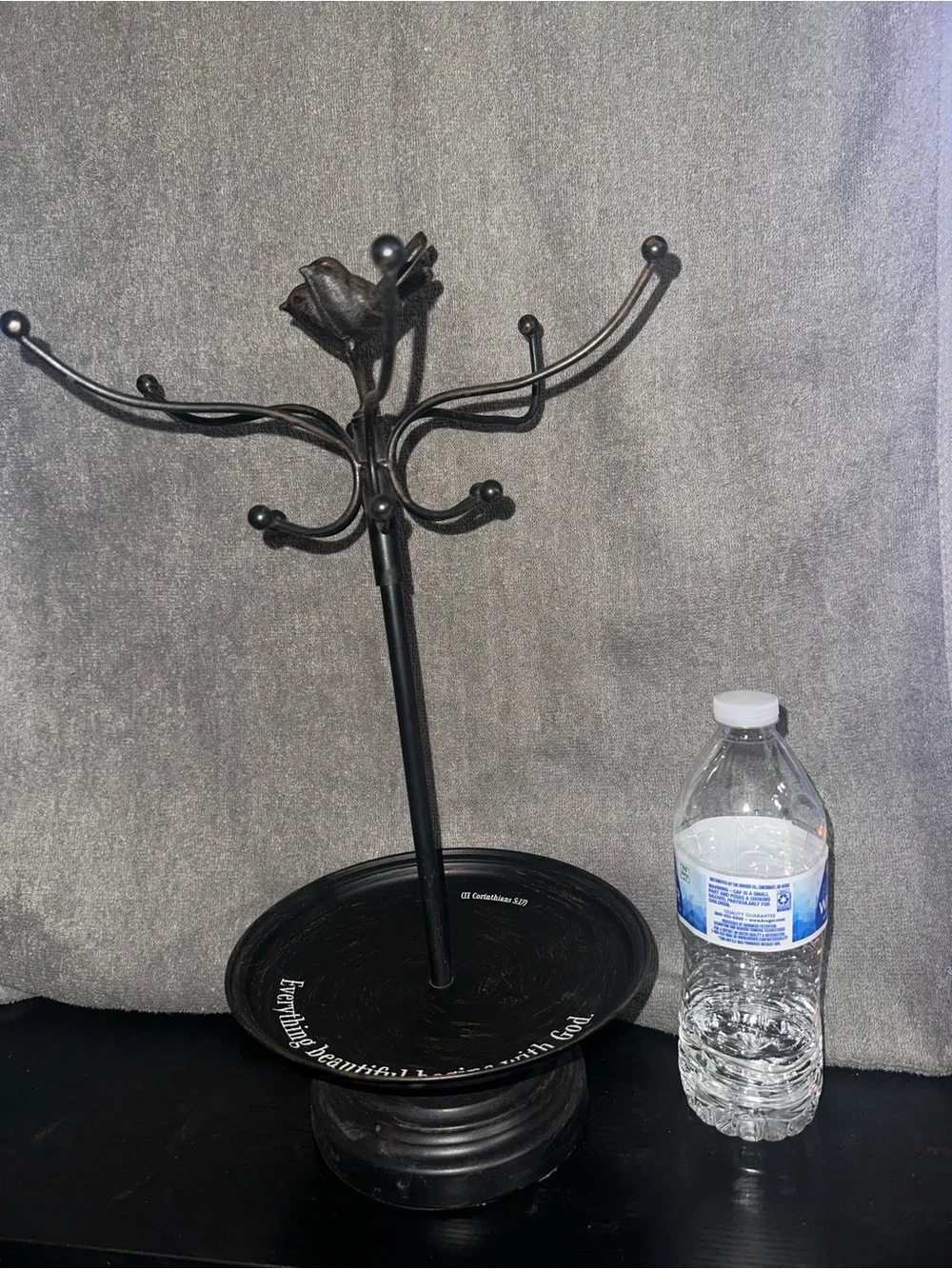 Black Bird Jewelry Tree Stand